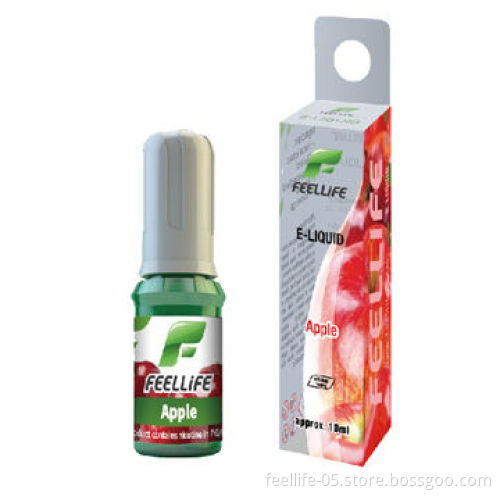 Feellife Health E Liquid with Apple Flavor to Refill E Cigarette